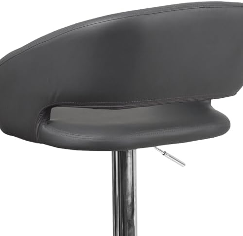 Flash Furniture Mid-Back Vinyl Barstool - Image 6