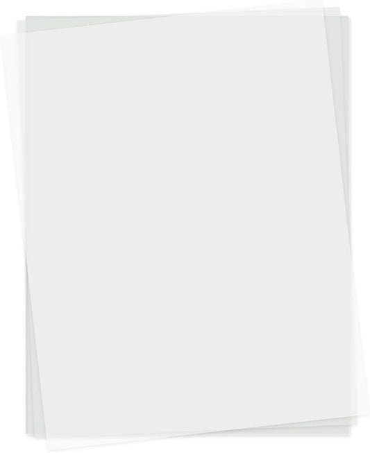 100 Pack Translucent Vellum Paper, 8.5 x 11 Inches