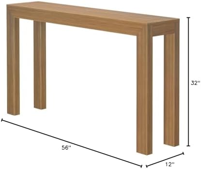 Plank+Beam Modern Console Table, 56 Inch - Image 2