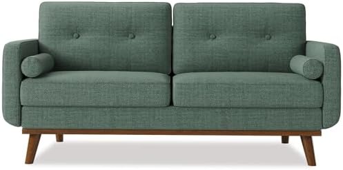 IDEALHOUSE 65" Mid Century Modern Couch Sofa Loveseat - Image 7