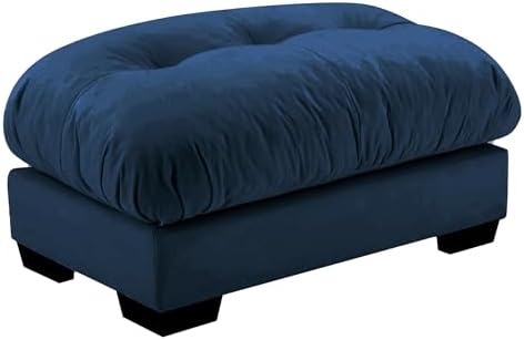 Blue Ottoman for Modular Sectional Sofa, Single Sofa, Ottoman Seat for - Image 2