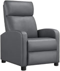 Yaheetech Recliner Chair with 3 Adjustable Angles Living Room Chairs Gray by Yaheetech