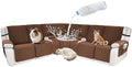 Waterproof Sectional Reclining Couch Covers L Shaped Recliner Sectional Sofa by ROFASVCO