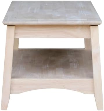 International Concepts Bombay Tall Coffee Table, Unfinished - Image 4