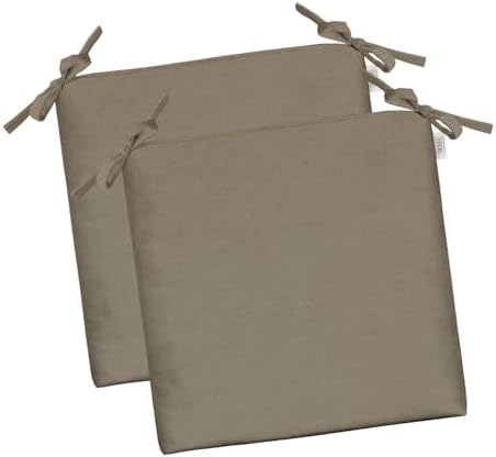 RSH DECOR Sunbrella Foam Chair Cushions Set of 2 | 22x22x2 | All-Weather Square by RSHDECOR