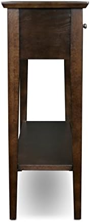 Leick Home Teegan Console Table, Chocolate Oak - Image 5