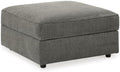 Signature Design by Ashley Putty Grey Ottoman by Unknown