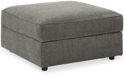 Signature Design by Ashley Putty Grey Ottoman by Unknown