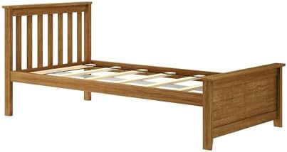 Plank+Beam Solid Wood Twin Bed Frame, Platform Bed - Image 4