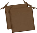 RSH DECOR Sunbrella Foam Chair Cushions Set of 2 | 22x22x3 | All-Weather Square by RSHDECOR