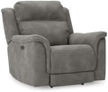Signature Design by Ashley Power Recliner, Slate Zero Wall by Unknown