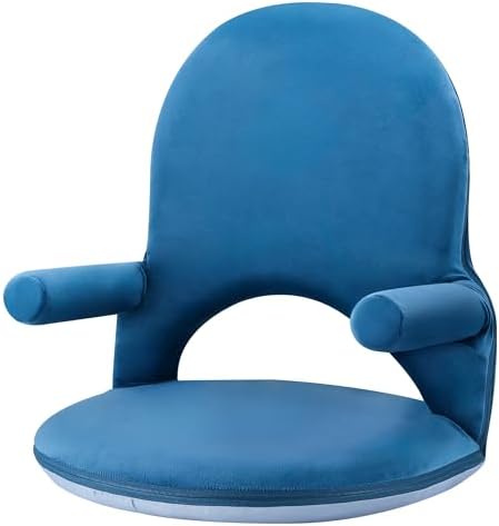 Nnewvante Floor Chair with Armrest, 42 Position Adjustable Back Support - Image 7