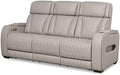Signature Design by Ashley 3-Seat Power Reclining Sofa by Unknown