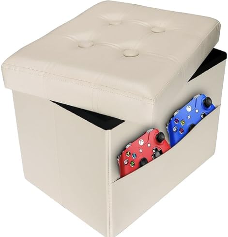 AmasSmile Ottoman with Storage by AmasSmile