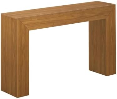 Plank+Beam Grand Console Table, 56 Inch, Pecan Wirebrush - Image 4