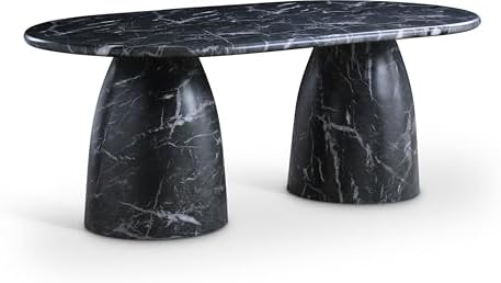 Meridian Furniture 702Black-T Cosenza Collection Art Deco 78" Indoor/Outdoor by Unknown