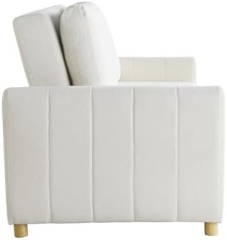 Serta Galway 66.5" Convertible Sleeper Loveseat, Full Size, Dreamcoil Comfort - Image 4