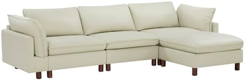 CHITA 127" Leather Super Large Sectional Couches - Image 7