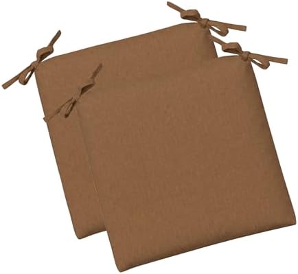 RSH DECOR: Outdura Foam Chair Cushions Set of 2 | 22" x 22" x 2" | All-Weather by RSHDECOR