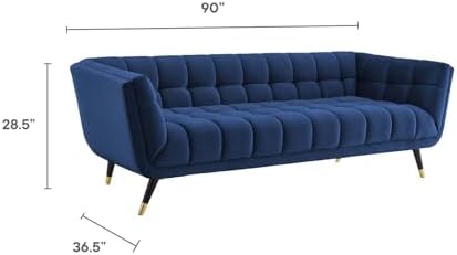 Modway Adept Contemporary Mid-Century Modern Performance Velvet Upholstered - Image 2