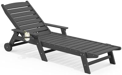 SERWALL HDPE Outdoor Lounge Chair by SERWALL