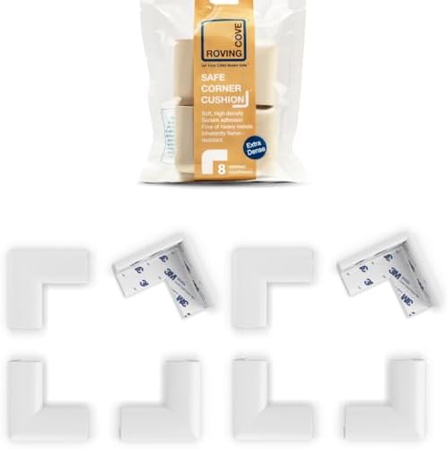 Roving Cove Baby Proof Corner Protector, 8 Small Corners by RovingCove