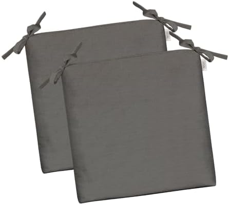 RSH DECOR Outdura Foam Chair Cushions Set of 2 | 17x17x2 | All-Weather Square by RSHDECOR