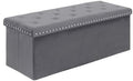 PINPLUS Folding Storage Ottoman Bench by PINPLUS