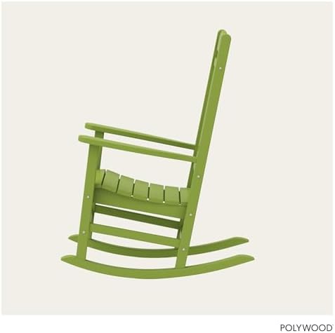 POLYWOOD Presidential Rocking Chair in Lime - Image 5