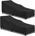 Arcedo Patio Lounge Chair Cover 2 Pack by ARCEDO
