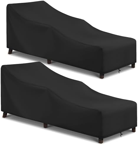 Arcedo Patio Lounge Chair Cover 2 Pack by ARCEDO