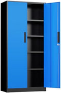 INTERGREAT Metal Storage Cabinet, Tall Metal Cabinet by INTERGREAT