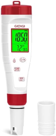 pH Tester, Digital pH Meter for Water, TDS for Drinking Water by GIDIGI