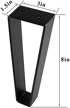 Osring 8 Inch Trapezoid Furniture Legs - Image 2