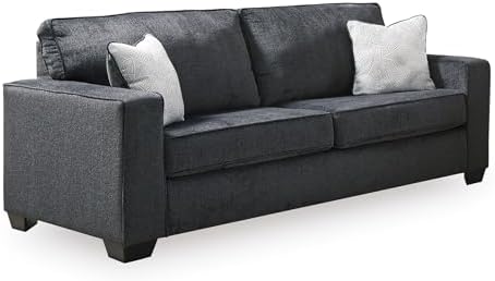 Signature Design by Ashley Altari 3-Seater Chenille Sofa, Slate Gray by Unknown