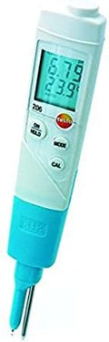 Testo 0563 2062 Compact pH2 Meter Instrument Kit, 0 to 14 pH Range, +/-0.02 pH by TestoInc