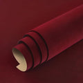 15.8"x237" Red Peel and Stick Wallpaper Burgundy Velvet Wallpaper Velvet Drawer by iPastePeelandStickWallpaper