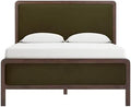 TOV Furniture Hella Forest Green Velvet Queen Bed by TOVFurniture