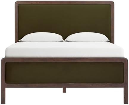 TOV Furniture Hella Forest Green Velvet Queen Bed by TOVFurniture