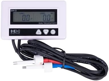 HM Digital DM-3 Inline Dual TDS/EC Monitor Meter, Upgraded DM-2 DM-2EC by HM+Digital