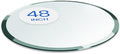 Dulles Glass 48 inch Round Glass Table Top by DullesGlass