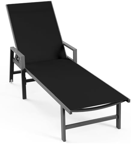 Vexwalx Patio Chaise Lounge Chair Outdoor by Vexwalx
