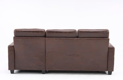 VINGLI L-Shaped Sectional Sleeper Sofa - Image 5