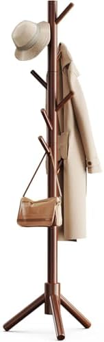 Pipishell Solid Wooden Coat Rack Freestanding by Pipishell