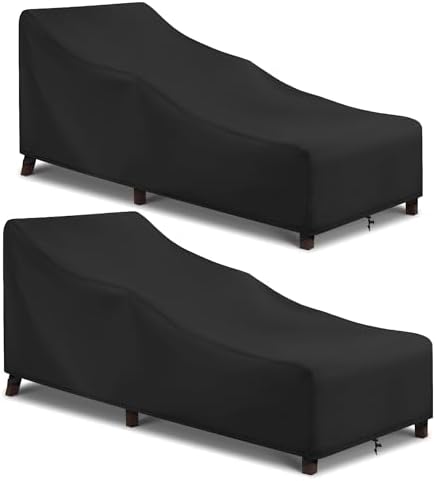 Arcedo Outdoor Lounge Chair Covers 2 Pack by ARCEDO