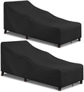 Arcedo Outdoor Lounge Chair Covers 2 Pack by ARCEDO