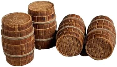 Accessory Pack P- Tabletop Gaming Terrain-DIY Wooden Building Kit Crafts for Adults, Puzzle Model Kit - Laser Cut Wooden Puzzle Architectural Hobby Building kit - Realistic