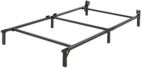 Amazon Basics Metal Twin Size Bed Frame, 6-Leg Base by AmazonBasics