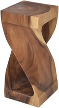 Steve Silver Furniture Solona Solid Wood Side Table, Acacia Whimsical Carved by SteveSilverFurniture