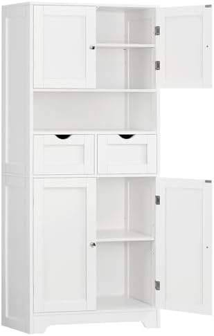 TEENFON Tall Bathroom Storage Cabinet by TEENFON